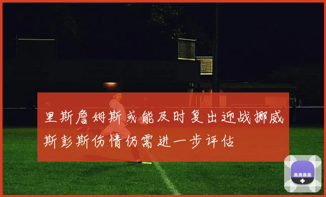 里斯詹姆斯或能及时复出迎战挪威斯彭斯伤情仍需进一步评估
