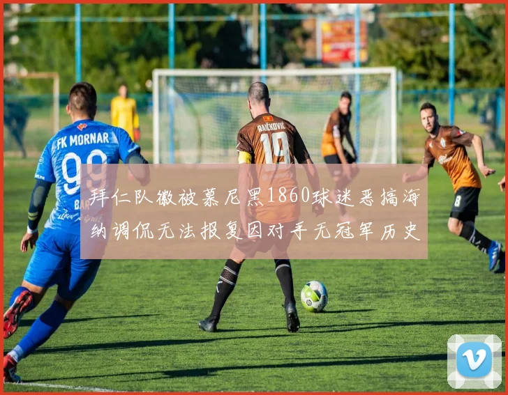 拜仁队徽被慕尼黑1860球迷恶搞海纳调侃无法报复因对手无冠军历史